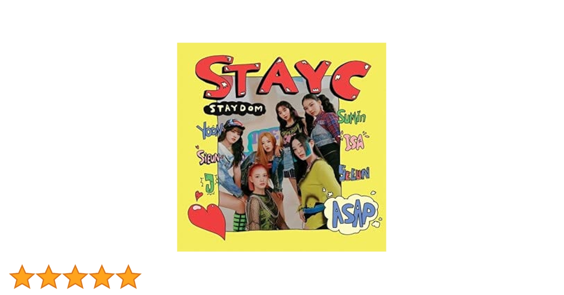 Amazon.co.jp: STAYC (ステイシー) - STAYDOM (2NDシングル